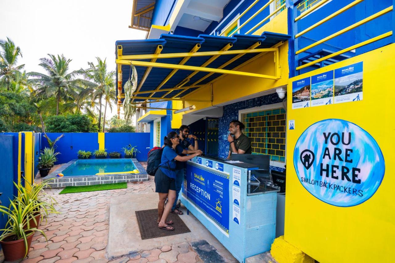 Shalom Backpackers Anjuna Goa Exterior foto