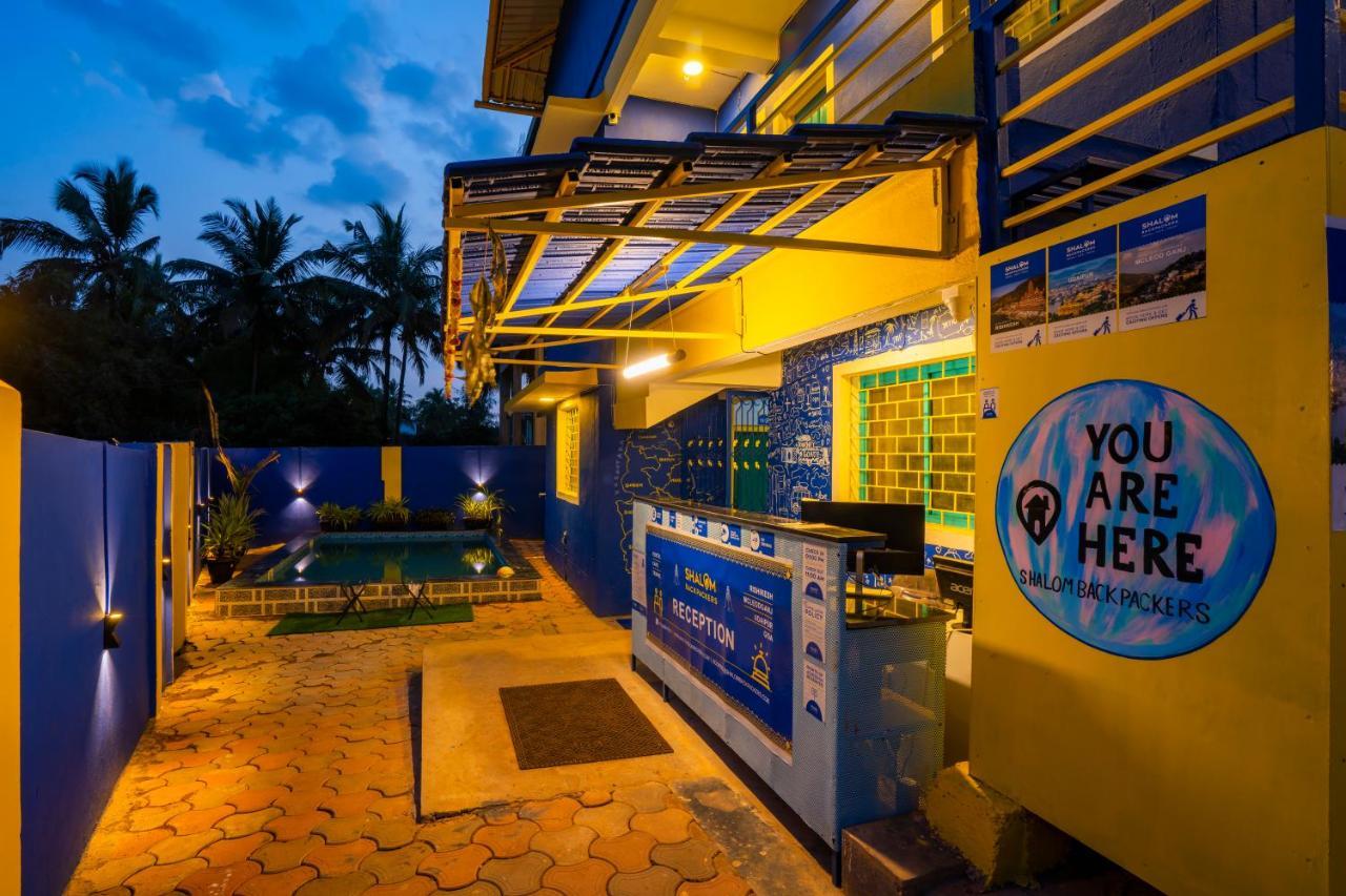 Shalom Backpackers Anjuna Goa Exterior foto
